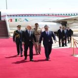 عون يصل بغداد والسوداني في استقباله (صور)