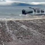 ارتفاع تسونامي كامتشاتكا إلى 15 مترا  (فيديو)