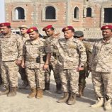 العميد نصر عاطف يتفقد جاهزية اللواء السادس دعم وإسناد بمحور أبين