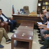 وكيل محافظة عدن لقطاع المشاريع ومدير عام دارسعد يناقشان مستوى إنجاز المشاريع