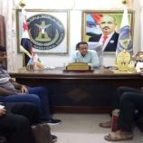 الحالمي يلتقي اللجنة التحضيرية لمنسقية الجامعة بمحافظة لحج