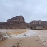 غرفة الطوارئ تدعو سكان تريم للابتعاد عن مجاري السيول