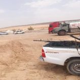 حماية الشركات تهدد باحراق نقطة العطوف بمديرية ساه النفطية بوادي حضرموت