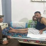 السقاف يزور جريح حرب تحرير الجنوب محمود النجاشي