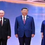 شي جين بينغ وعقيلته يستقبلان بوتين على مأدبة عشاء أقيمت لزعماء “شنغهاي للتعاون”