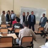 تدشين الاختبارات الوزارية للمعاهد التقنية والمهنية بالعاصمة عدن