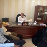 فريق مجلس المستشارين يزور كلية التربية البدنية بجامعة عدن