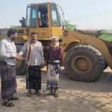 المغربي والصوملة يتفقدان أعمال فتح طريق نخلين ومركز عقيب الذي أُغلق جراء السيول