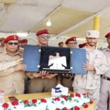 برعاية الرئيس الزبيدي.. اللواء الاول مشاة يكرم الأسير المحرر محمد السخياني