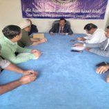 فريق التوجيه الرئاسي يلتقي تحضيرية اتحادًا النقابة ولجنة معالجة قضايا الثأر في شبوة