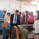 فريق التوجيه والرقابة الرئاسي يتفقد عدداً من المرافق الحكومية في أبين