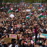 طوفان بشري.. مئات الآلاف يتظاهرون في برشلونة ضد الإبادة الجماعية في غزة والاحتلال الإسرائيلي (فيديو)