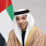 منصور بن زايد يصل مصر للمشاركة في قمة شرم الشيخ