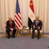 ترامب: الرئيس السيسى زعيم قوى