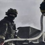 وسائل إعلام أوكرانية: اندلاع حريق في خزان ضخم للوقود شمالي البلاد