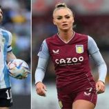 أجمل لاعبة كرة قدم في العالم تثير الجدل حول اختيارها بين الأفضل رونالدو أم ميسي (فيديو)