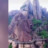 الصين.. افتتاح أطول سلم متحرك في العالم