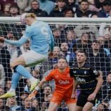 مانشستر سيتي يعبر إيفرتون ويعتلي صدارة الدوري الإنجليزي