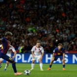 برشلونة يكتسح ضيفه أولمبياكوس في دوري الأبطال (فيديو)