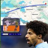 شاهد.. أسرع طرد في تاريخ دوري الأبطال