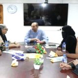 باخبيرة يناقش مع مديرة مكتب اليونيسيف التدخلات في قطاعي المياه والصرف الصحي