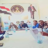 انتقالي جحاف يناقش الأداء التنظيمي والإداري في الهيئة