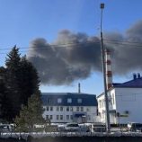 حريق في إحدى الشركات في ريازان الروسية بعد هجوم مسيرات