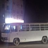 نجاة ركاب من حريق حافلة غاز بالمكلا