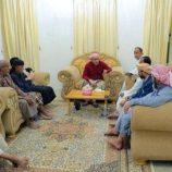 الكثيري يبحث مع مشايخ وادي حضرموت تشكيل لجان أمنية