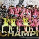 إنجاز تاريخي ولأول مرة.. ميسي يقود إنتر ميامي للتتويج بلقب الدوري الأمريكي (فيديو)