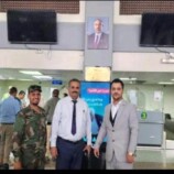 صور الرئيس الزُبيدي تزين أروقة ​مطار عدن الدولي دعماً للمطالب الشعبية باستعادة دولة الجنوب العربي