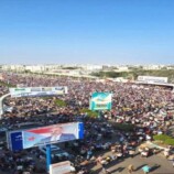 حشود غير مسبوقة في ساحة العروض بعدن تأييداً للمجلس الانتقالي