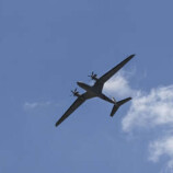 ‌‏”قسد” تعلن رصد طائرة مسيرة تركية في سماء دير حافر (فيديو)