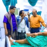 هرهرة يتفقد جرحى ومصابي تظاهرة معاشيق ويؤكد على حق التظاهر السلمي ويستنكر قمع المتظاهرين