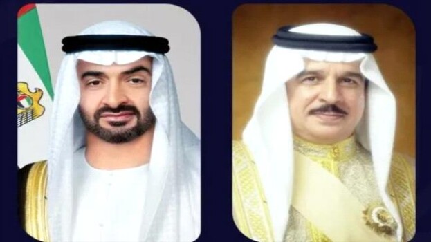 رئيس الإمارات يستقبل عاهل البحرين