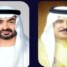 رئيس الإمارات يستقبل عاهل البحرين