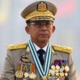 قائد المجلس العسكري مين أونغ هلاينغ يؤدي اليمين الدستورية رئيسا لبورما