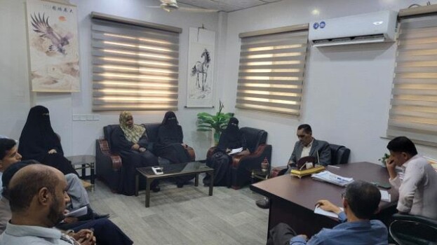 كلية اللغات والترجمة بجامعة عدن تناقش استكمال متطلبات الاعتماد الأكاديمي