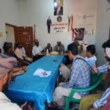 قيادة انتقالي حديبو تناقش  ترتيبات الحشد لفعالية 4 مايو