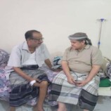 الحالمي يطمئن على صحة المناضل اللواء ناصر النوبة ويؤكد اهتمام المجلس الانتقالي برموز الثورة الجنوبية