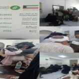 لحج..مخيم العيون المجاني بقرية البيطرة يعاين 435 حالة في يومه الأول