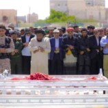 شبوة تشيّع 75 شهيدًا  من منتسبي الأمن ضحايا الهجوم الحوثي الغادر